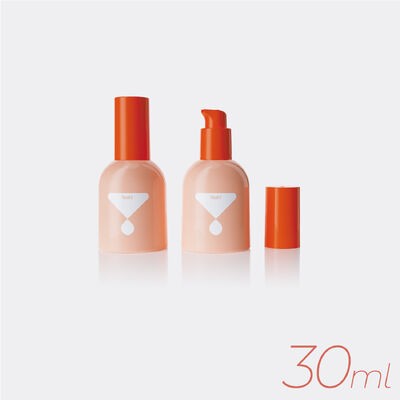 Cylinder Shape 30ML Capacity ABS/PP Airless Pump Bottle Plastic Airless Bottle GR257B
