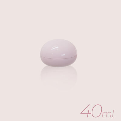 Vaso cosmetico rotondo in PP/PCR da 40 ml - Contenitore cosmetico in plastica durevole per creme e lozioni