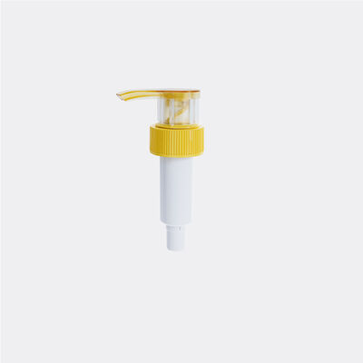 Pompa dosatrice per lozione con bloccaggio interamente in plastica, con portata di 4,0±0,50 ml/T per uso professionale